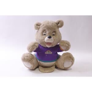 1993, Yes, TV Teddy, Medium Plush, Interactive, Stuffed Animal, ~ 251107-WH 1380